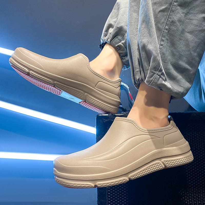 Модне Унісекс Взуття Шеф-кухаря Водонепроникне Маслостійке Кухонне Робоче Взуття Садове Робоче Взуття Вуличне Дощове Взуття для Чоловіків Жінок Нековзне Дощове Взуття 40 хакі
Модне Унісекс Взуття Шеф-кухаря Водонепроникне Маслостійке Кухонне Робоче Взуття Садове Робоче Взуття Вуличне Дощове Взуття для Чоловіків Жінок Нековзне Дощове Взуття 40 хакі