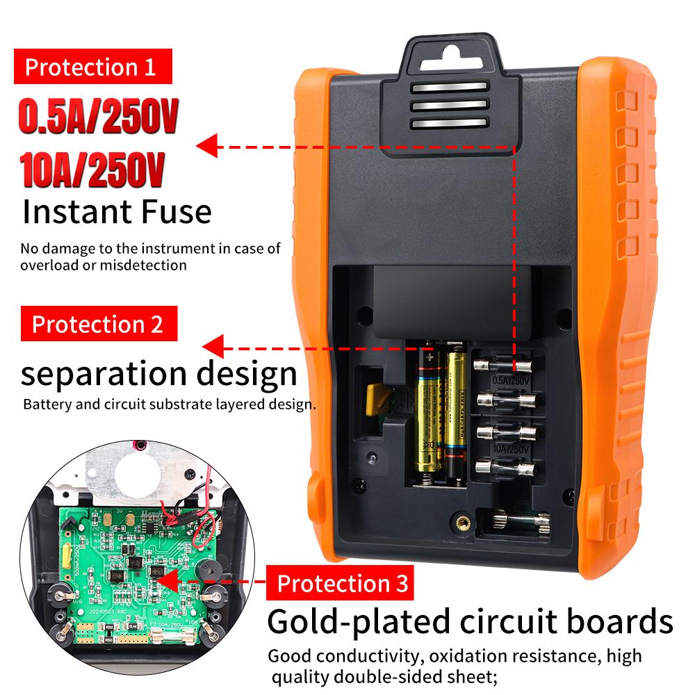 Snakol 88C Pointer Multimeter AC/DC 2500V Volt-Ammeter Professional Analog Multimetro Resistor Tester With Coat Electrician Tool
Snakol 88C Pointer Multimeter AC/DC 2500V Volt-Ammeter Professional Analog Multimetro Resistor Tester With Coat Electrician Tool