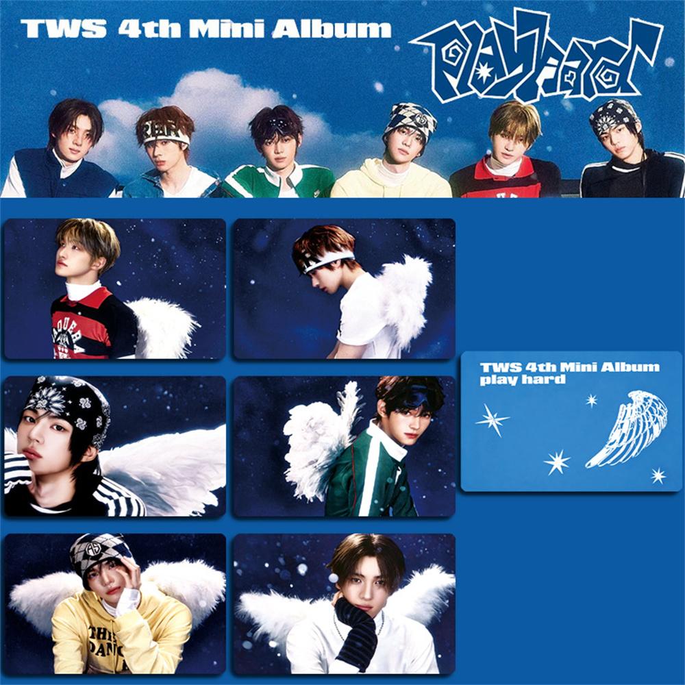 KPOP TWS Mini Album PLAY HARD HD Photocards SHINYU DOHOON YOUNGJAE HANJIN JIHOON KYUNGMIN LOMO Cards Fans Collection Postcard 8.6x5.4cm
KPOP TWS Mini Album PLAY HARD HD Photocards SHINYU DOHOON YOUNGJAE HANJIN JIHOON KYUNGMIN LOMO Cards Fans Collection Postcard 8.6x5.4cm