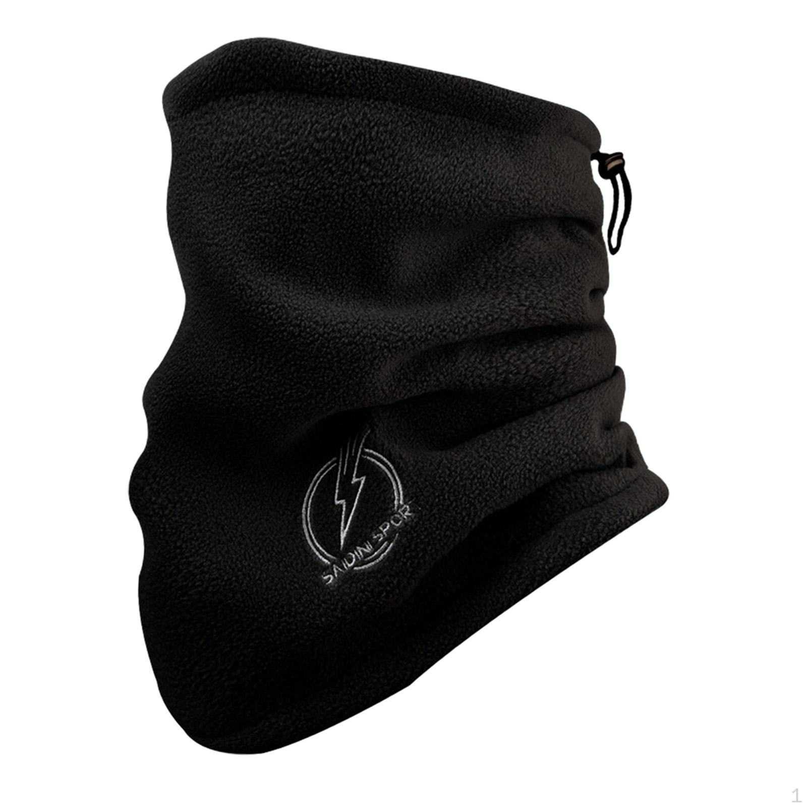 Термальный шарф на шею - теплый зимний чехол для пеших прогулок и езды на мотоцикле чёрный
Термальный шарф на шею - теплый зимний чехол для пеших прогулок и езды на мотоцикле чёрный