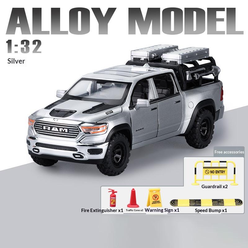 1/32 alloy die-cast car model simulation sound and light children s toy pickup truck suitable for boys off-road vehicle gift
1/32 alloy die-cast car model simulation sound and light children s toy pickup truck suitable for boys off-road vehicle gift
