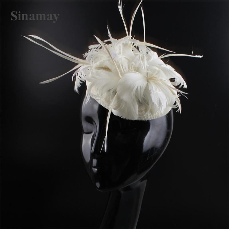 White Top Hat Explosive Linen Banquet Sweet Top Hat Bride Feather Hairpin Europe And America
White Top Hat Explosive Linen Banquet Sweet Top Hat Bride Feather Hairpin Europe And America