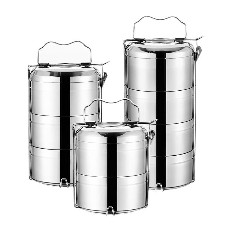 ZISIZ 304 Stainless Steel Insulated Multi-layer Lunch Box
ZISIZ 304 Stainless Steel Insulated Multi-layer Lunch Box