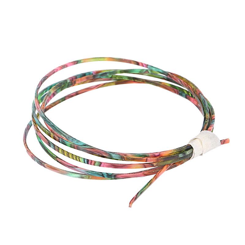 Pearlescent Celluloid Guitar Binding Strip, Bright Color, 1700*2*1.5MM
Pearlescent Celluloid Guitar Binding Strip, Bright Color, 1700*2*1.5MM
