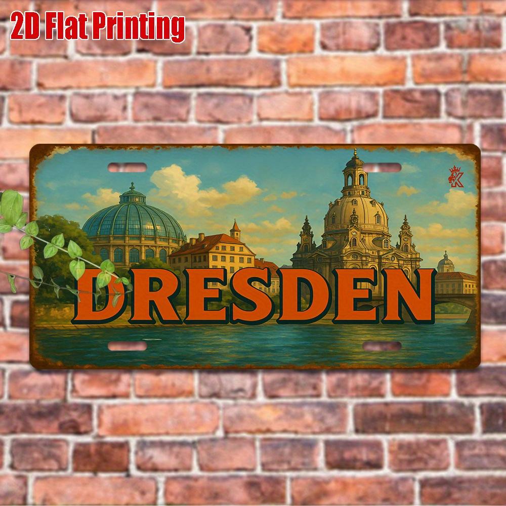 D Flat pc Vintage Metal Plaque for Decorative Purposes Only Outdoor Sign Wall Decor Dresden Aluminum Sign Home Decor 15x30cm(5.9x7.8inch)
D Flat pc Vintage Metal Plaque for Decorative Purposes Only Outdoor Sign Wall Decor Dresden Aluminum Sign Home Decor 15x30cm(5.9x7.8inch)