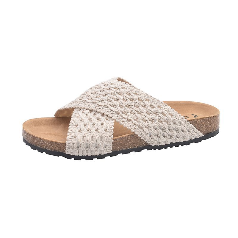 Summer wear cross-strap knitted slippers women s 2025 new retro platform lazy shoes beach vacation cool slippers 35
Summer wear cross-strap knitted slippers women s 2025 new retro platform lazy shoes beach vacation cool slippers 35