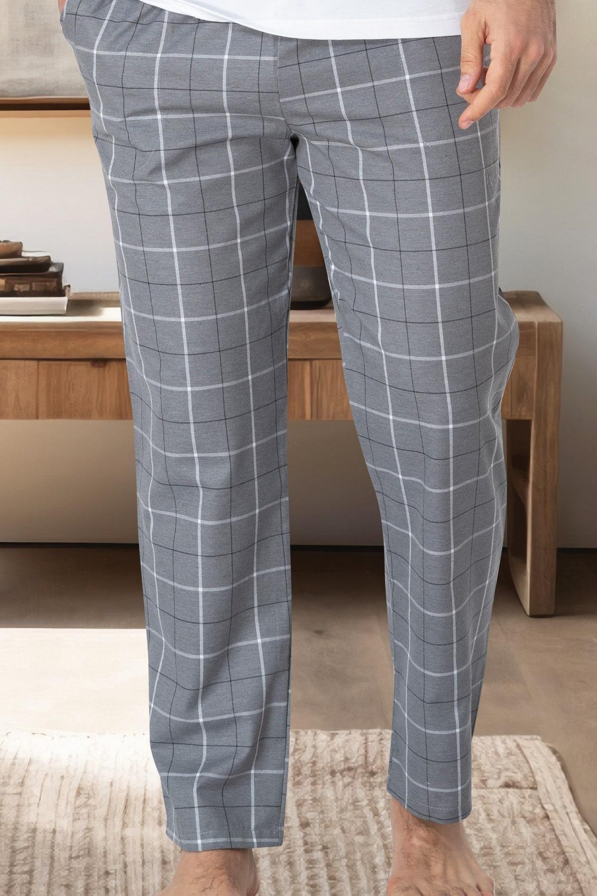Men s Plus Size Plus Size Pajama Set Mecit 3003 Gray Plaid Men s Single Bottom Pajamas M
Men s Plus Size Plus Size Pajama Set Mecit 3003 Gray Plaid Men s Single Bottom Pajamas M