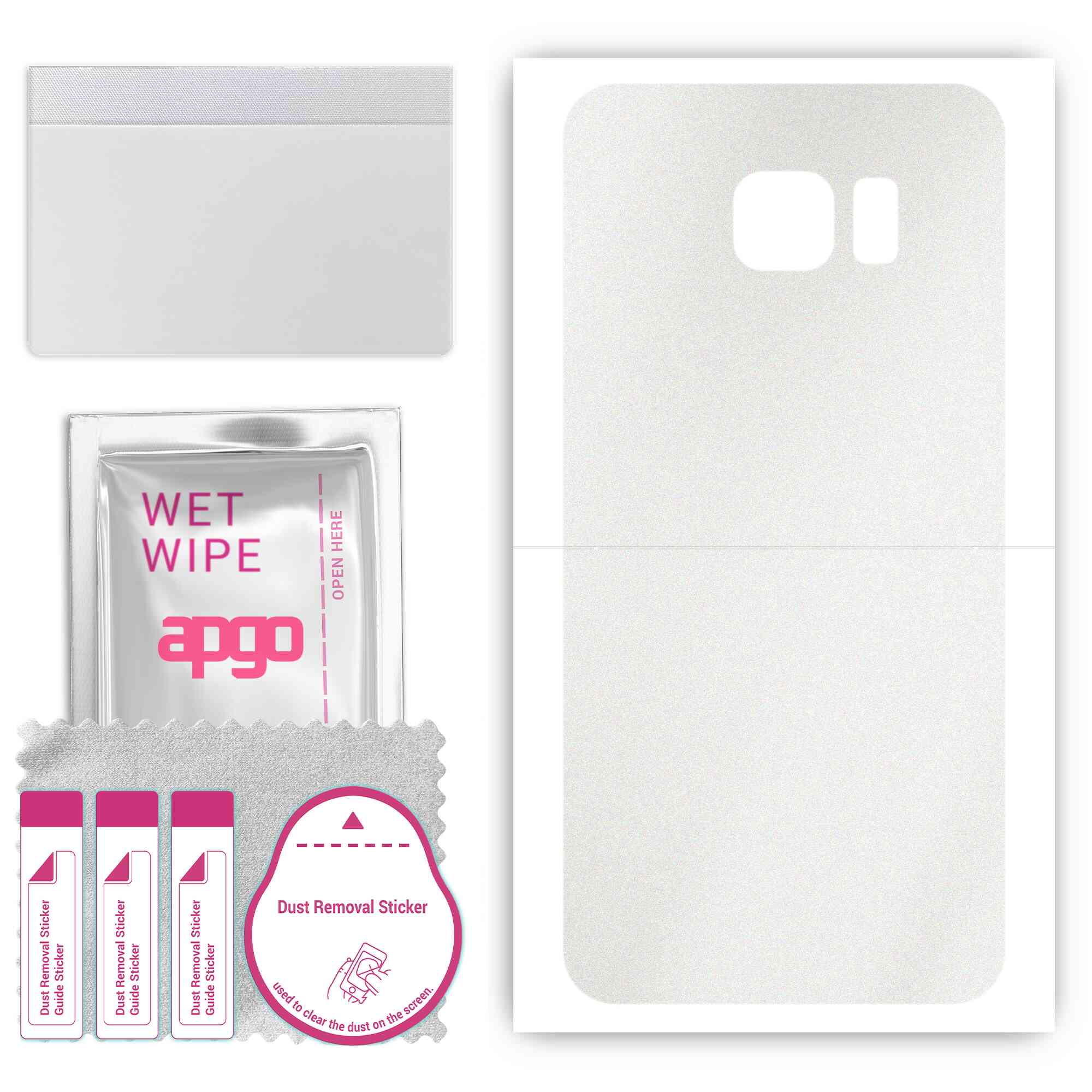 apgo Protective Skin Sticker for the back compatible with Samsung Galaxy S7 active, Wrap Film, Foil, Vinyl - Pattern Matte Transparent
apgo Protective Skin Sticker for the back compatible with Samsung Galaxy S7 active, Wrap Film, Foil, Vinyl - Pattern Matte Transparent