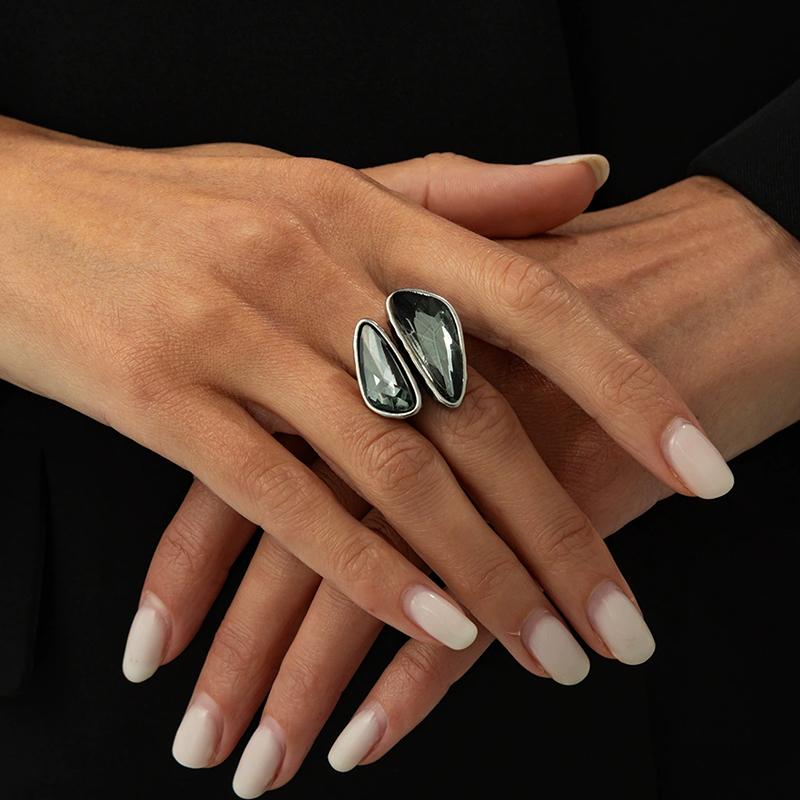 Luxury Irregular Geometric Hollow-Out Ring Women Set Stackable Open Metal Square Acrylic Crystal Accessory Commute Daily Gifts
Luxury Irregular Geometric Hollow-Out Ring Women Set Stackable Open Metal Square Acrylic Crystal Accessory Commute Daily Gifts