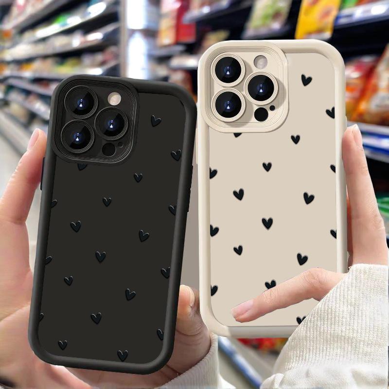 Phone Case For iPhone 16 15 13 14 Pro Max 15 11 12 14 Pro 7 8 Plus XR X XS Max SE Love Heart Print Matte Soft Shockproof Cover For iPhone 13
Phone Case For iPhone 16 15 13 14 Pro Max 15 11 12 14 Pro 7 8 Plus XR X XS Max SE Love Heart Print Matte Soft Shockproof Cover For iPhone 13