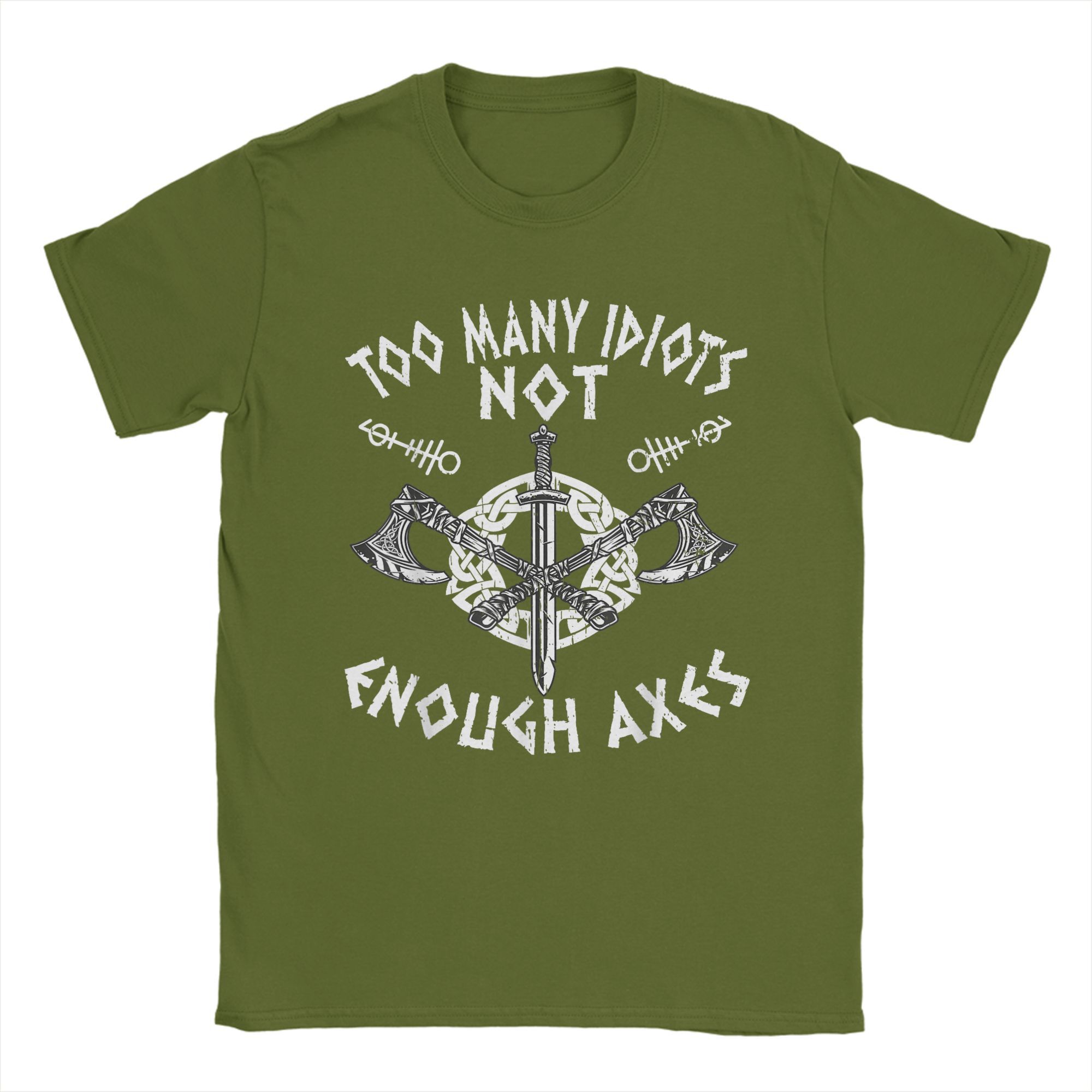Мужские футболки Too Many Idiots Not Enough Axes Viking Funny 100% Cotton Tee Shirt Футболки с коротким рукавом Круглый вырез мерч Уникальный L армия зеленый
Мужские футболки Too Many Idiots Not Enough Axes Viking Funny 100% Cotton Tee Shirt Футболки с коротким рукавом Круглый вырез мерч Уникальный L армия зеленый