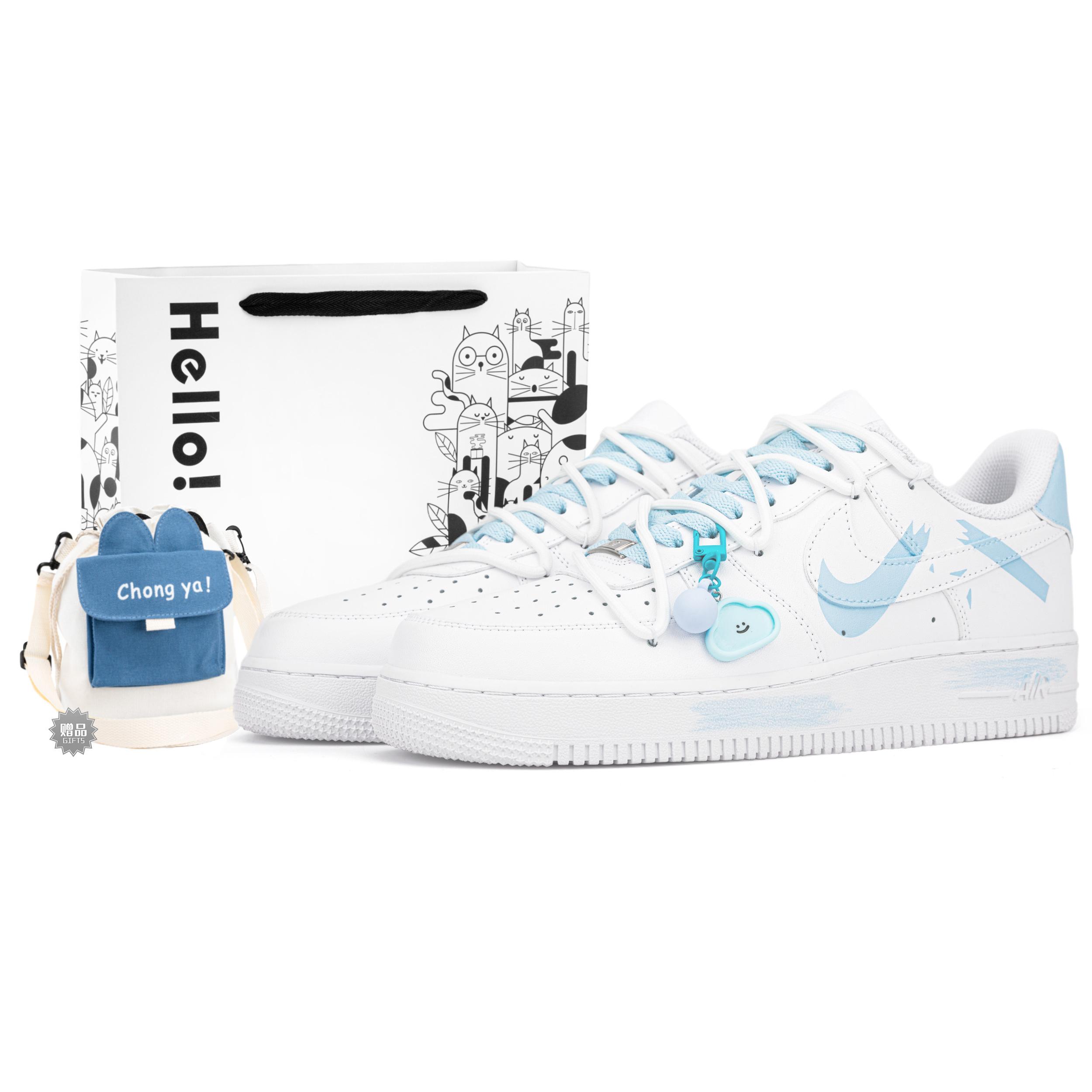 Nike Air Force 1 Low top Skateboard Shoes Unisex Blue White DD8959-100(Team18-) 39
Nike Air Force 1 Low top Skateboard Shoes Unisex Blue White DD8959-100(Team18-) 39