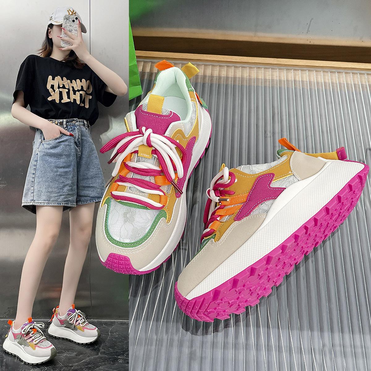 ins new dad shoes women s 2025 summer and autumn height increase casual breathable thick-soled color matching travel shoes 40 зелений
ins new dad shoes women s 2025 summer and autumn height increase casual breathable thick-soled color matching travel shoes 40 зелений