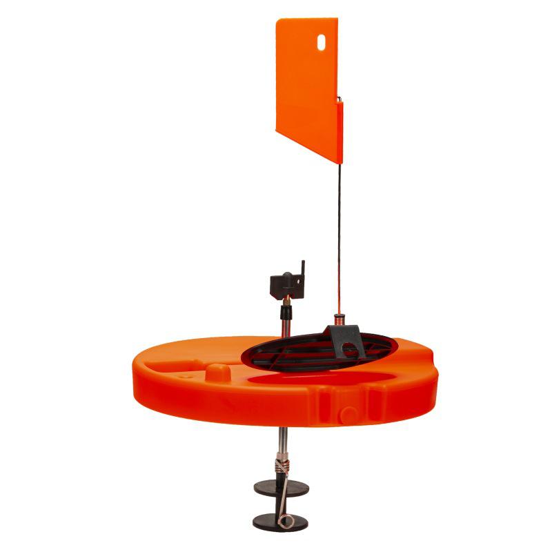 Ice Fishing Platform with Auto Flags and Orange-Red Floats - Winter Outdoor Gear with Anti-Freeze Features помаранчево-червоний
Ice Fishing Platform with Auto Flags and Orange-Red Floats - Winter Outdoor Gear with Anti-Freeze Features помаранчево-червоний