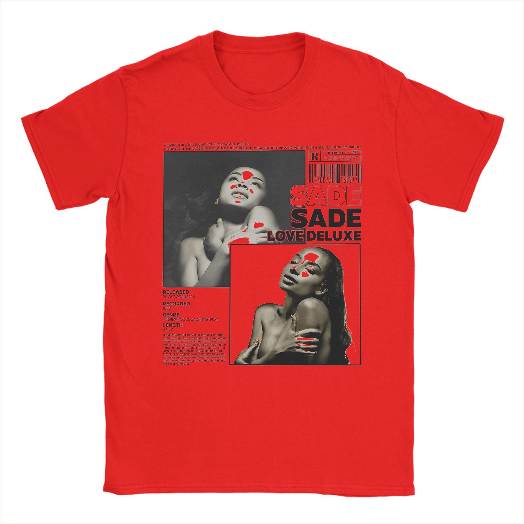 SSade Adu Singer TShirts for Men Funny 100 Cotton Tees Round Collar Short Sleeve T Shirts Gift Idea Tops S
SSade Adu Singer TShirts for Men Funny 100 Cotton Tees Round Collar Short Sleeve T Shirts Gift Idea Tops S