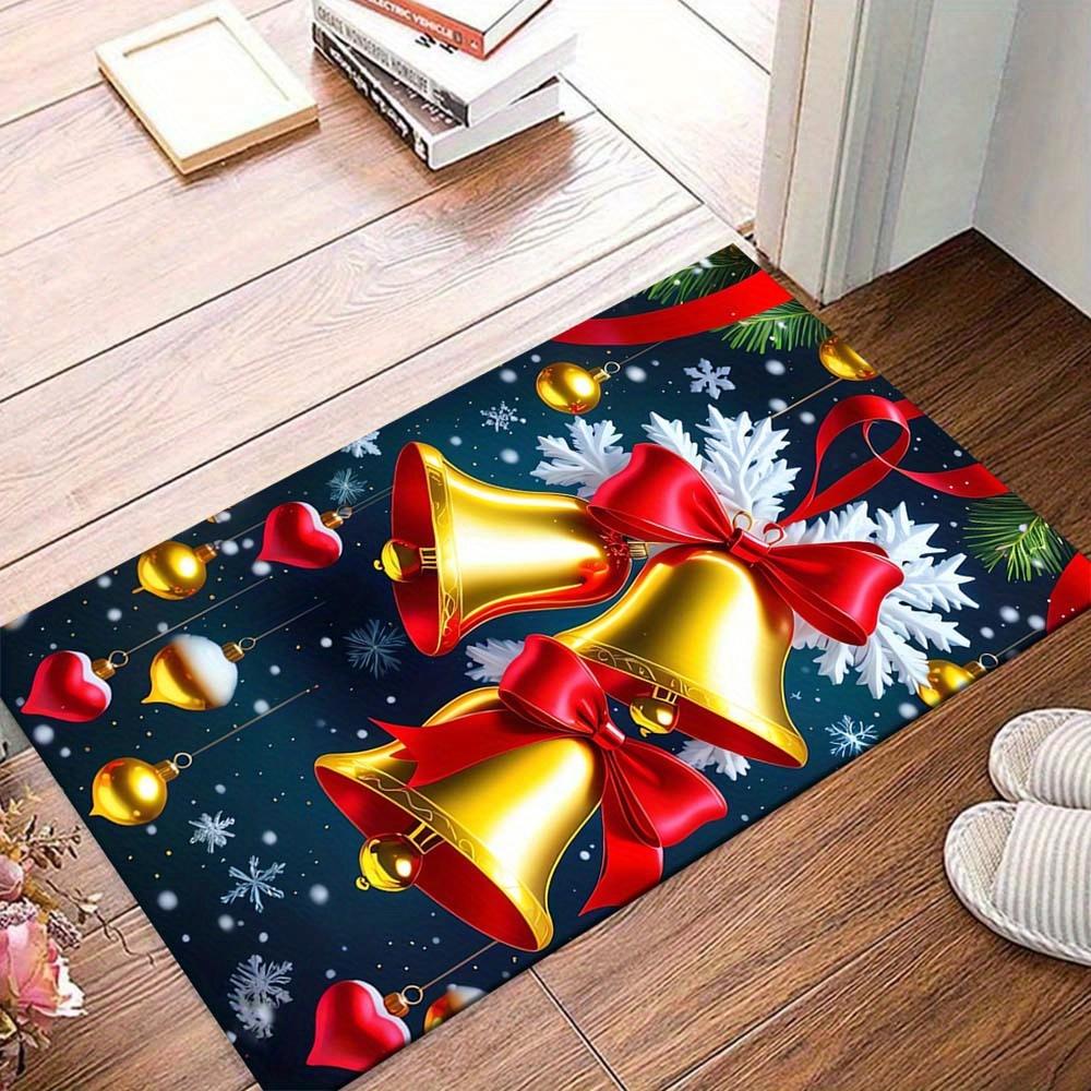 1pc Beautiful Christmas Bells Area Rug, Slip-Resistant, Easy-Clean, Stain-Resistant, Perfect for Cozy Living Rooms, Bedrooms, Kitchens, Offi 60cm by 90cm
1pc Beautiful Christmas Bells Area Rug, Slip-Resistant, Easy-Clean, Stain-Resistant, Perfect for Cozy Living Rooms, Bedrooms, Kitchens, Offi 60cm by 90cm