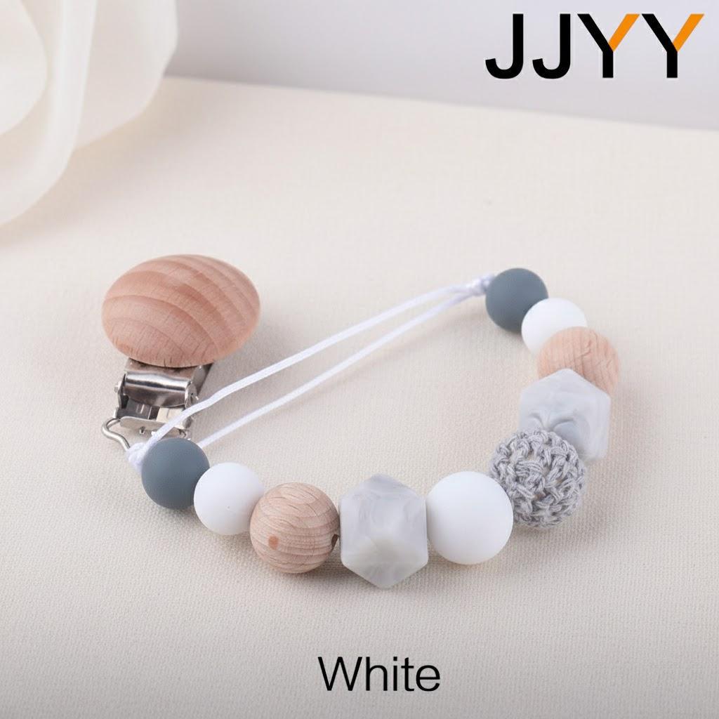 Soft Silicone Baby Pacifier Holder with Teether Anti Drop Chain Molar Toy for Newborn Infant Care белый
Soft Silicone Baby Pacifier Holder with Teether Anti Drop Chain Molar Toy for Newborn Infant Care белый