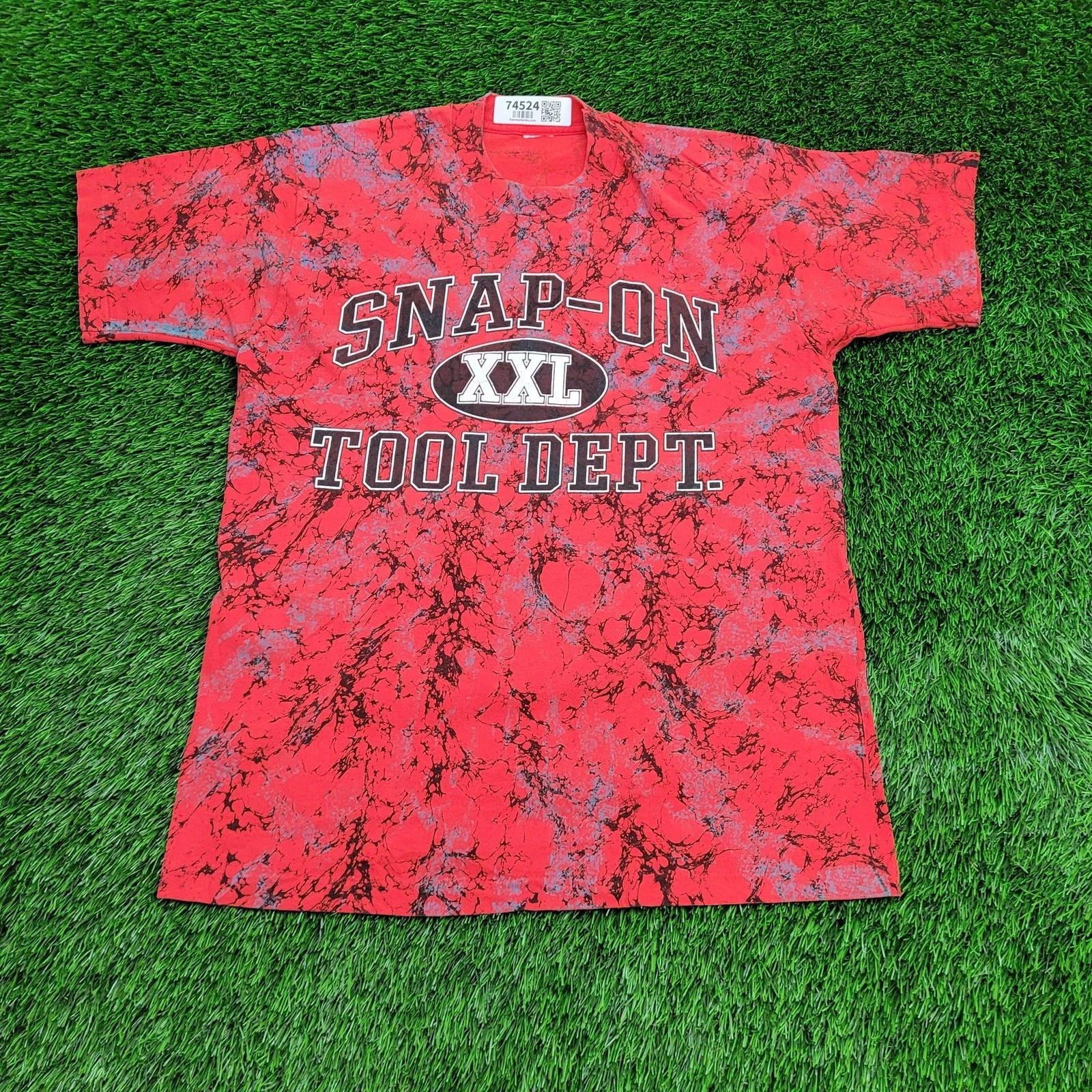 Vintage Snap-On Tool Shirt Large 20x28 Marbled Red M
Vintage Snap-On Tool Shirt Large 20x28 Marbled Red M