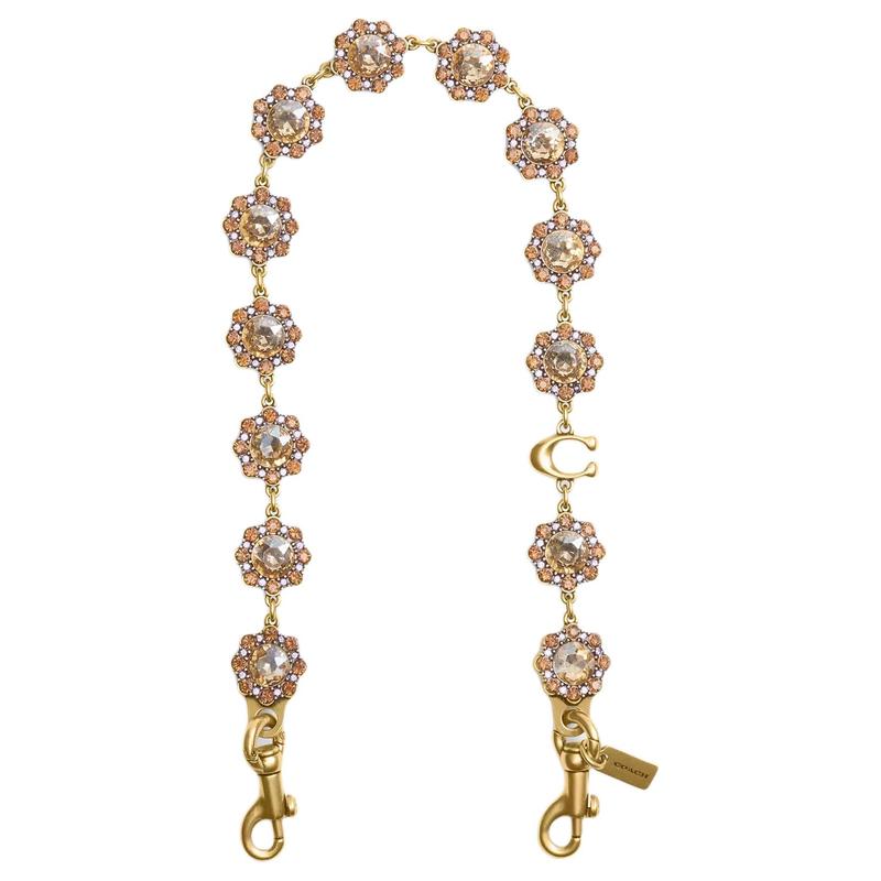 COACH 51 Floral Pattern Brand Logo Metal and Crystal Bag Shoulder Strap Women s Multicolor 51cm золотий
COACH 51 Floral Pattern Brand Logo Metal and Crystal Bag Shoulder Strap Women s Multicolor 51cm золотий