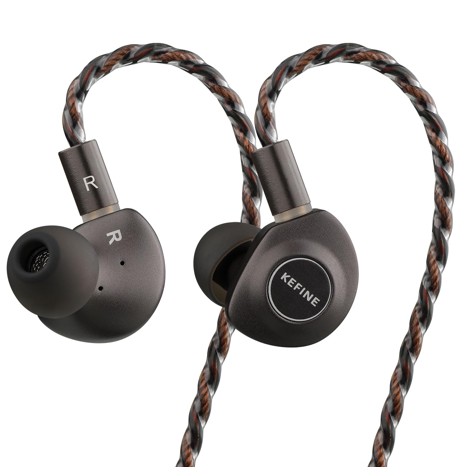 KEFINE Delci Wired 10mm Composite Diaphragm Dynamic Driver CNC Aluminum Detachable Copper Dedicated Case Included Earphones DLC+PU IEM,
KEFINE Delci Wired 10mm Composite Diaphragm Dynamic Driver CNC Aluminum Detachable Copper Dedicated Case Included Earphones DLC+PU IEM,