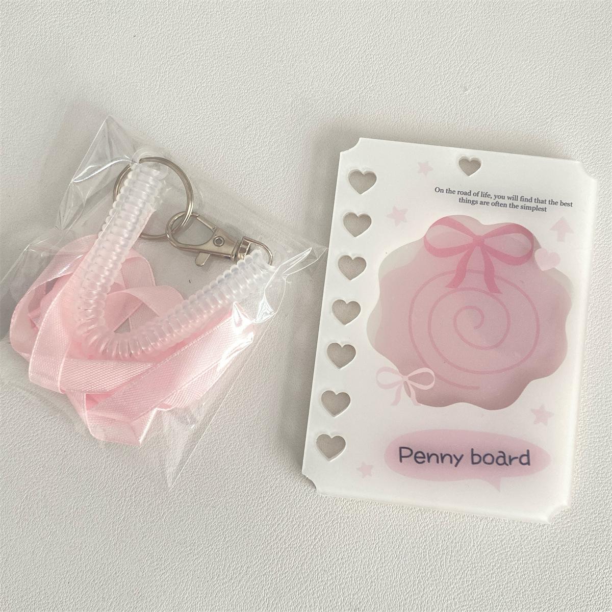 MINKYS Kawaii 3 inch Acrylic Lace Ribbon Kpop Photocard Holder Photo Card Holder Bag Pendant School Stationery рожевий
MINKYS Kawaii 3 inch Acrylic Lace Ribbon Kpop Photocard Holder Photo Card Holder Bag Pendant School Stationery рожевий