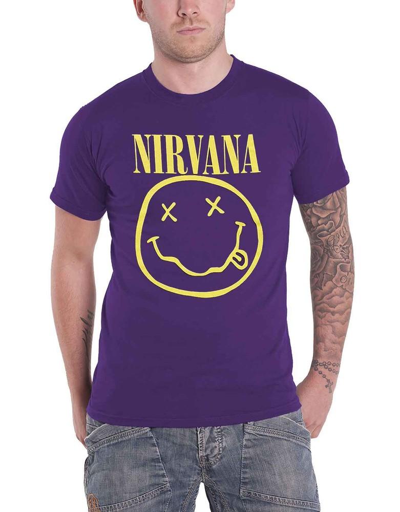 26 Nirvana T Shirt Yellow Smile Band Logo nevermind new Official Purple Unisex Size Unisex T-Shirt M
26 Nirvana T Shirt Yellow Smile Band Logo nevermind new Official Purple Unisex Size Unisex T-Shirt M
