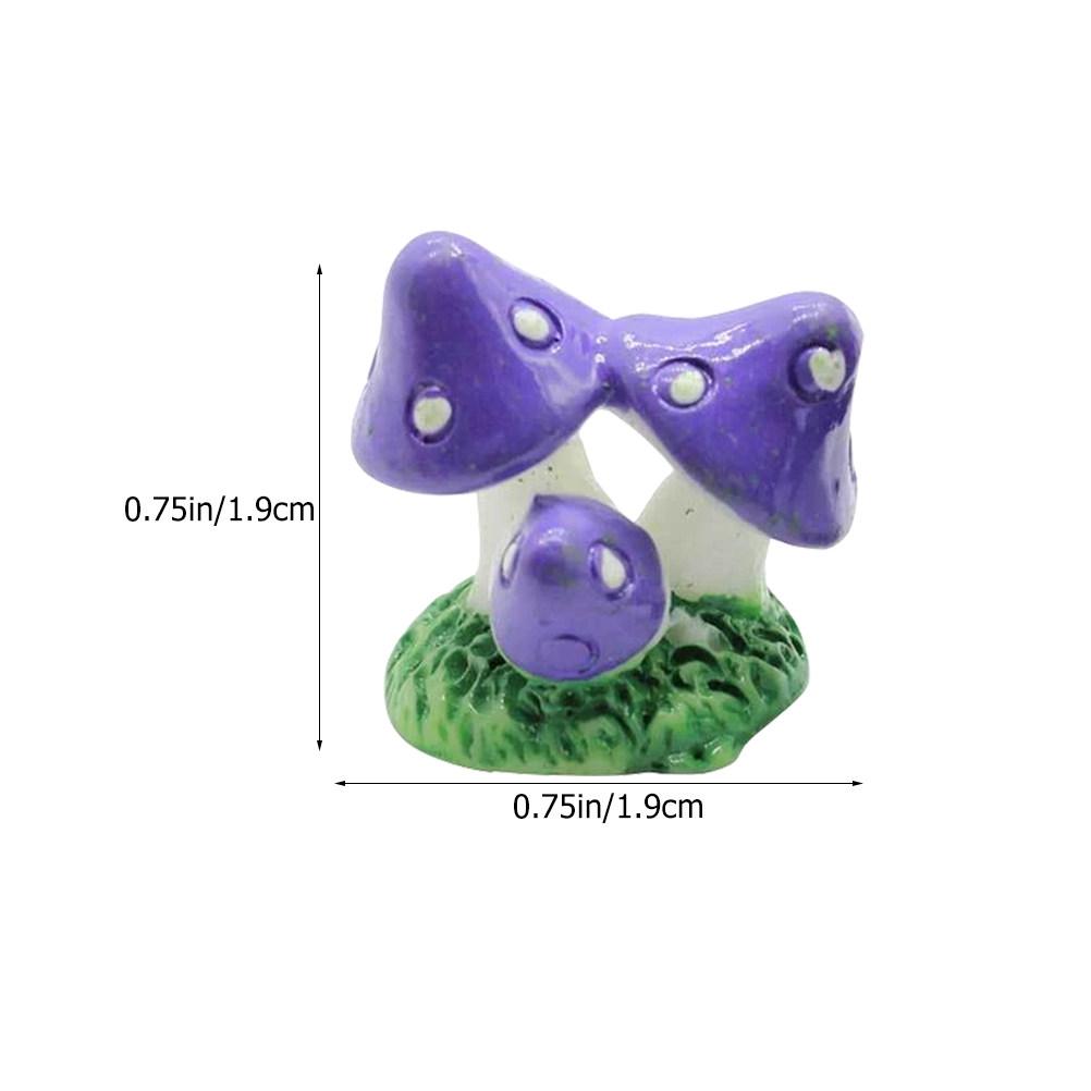20Pcs Small Mushroom Decorations Resin Art Craft for Bonsai Garden Home Office Desk Car Interior Desktop Display Ornament фіолетовий
20Pcs Small Mushroom Decorations Resin Art Craft for Bonsai Garden Home Office Desk Car Interior Desktop Display Ornament фіолетовий