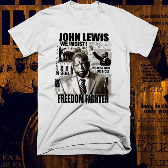 John Lewis t shirt black history month dr Martin Luther King Selma March New tee 3XL
John Lewis t shirt black history month dr Martin Luther King Selma March New tee 3XL