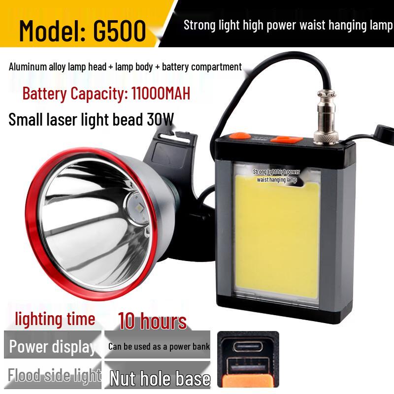 Pailide High-Power Multi-Function Waist Headlamp
Pailide High-Power Multi-Function Waist Headlamp