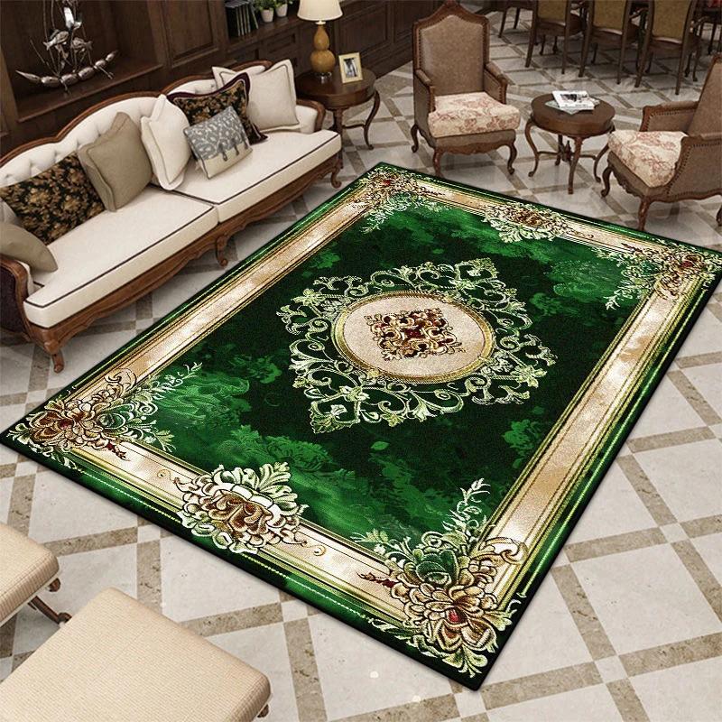 European Style Black Golden Carpet Living Room Luxury Decor Soft Fluffy Washable Rug Bedroom Bedside Antiskid Floor Mat 80cm x 160cm
European Style Black Golden Carpet Living Room Luxury Decor Soft Fluffy Washable Rug Bedroom Bedside Antiskid Floor Mat 80cm x 160cm