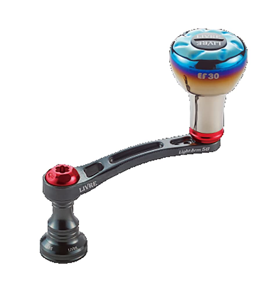 LIVRE 10707 Light Arm 58 Рукоятка EP30 для Daiwa Цвет оружейной стали Красный + LA58-EFD1-GMR
LIVRE 10707 Light Arm 58 Рукоятка EP30 для Daiwa Цвет оружейной стали Красный + LA58-EFD1-GMR