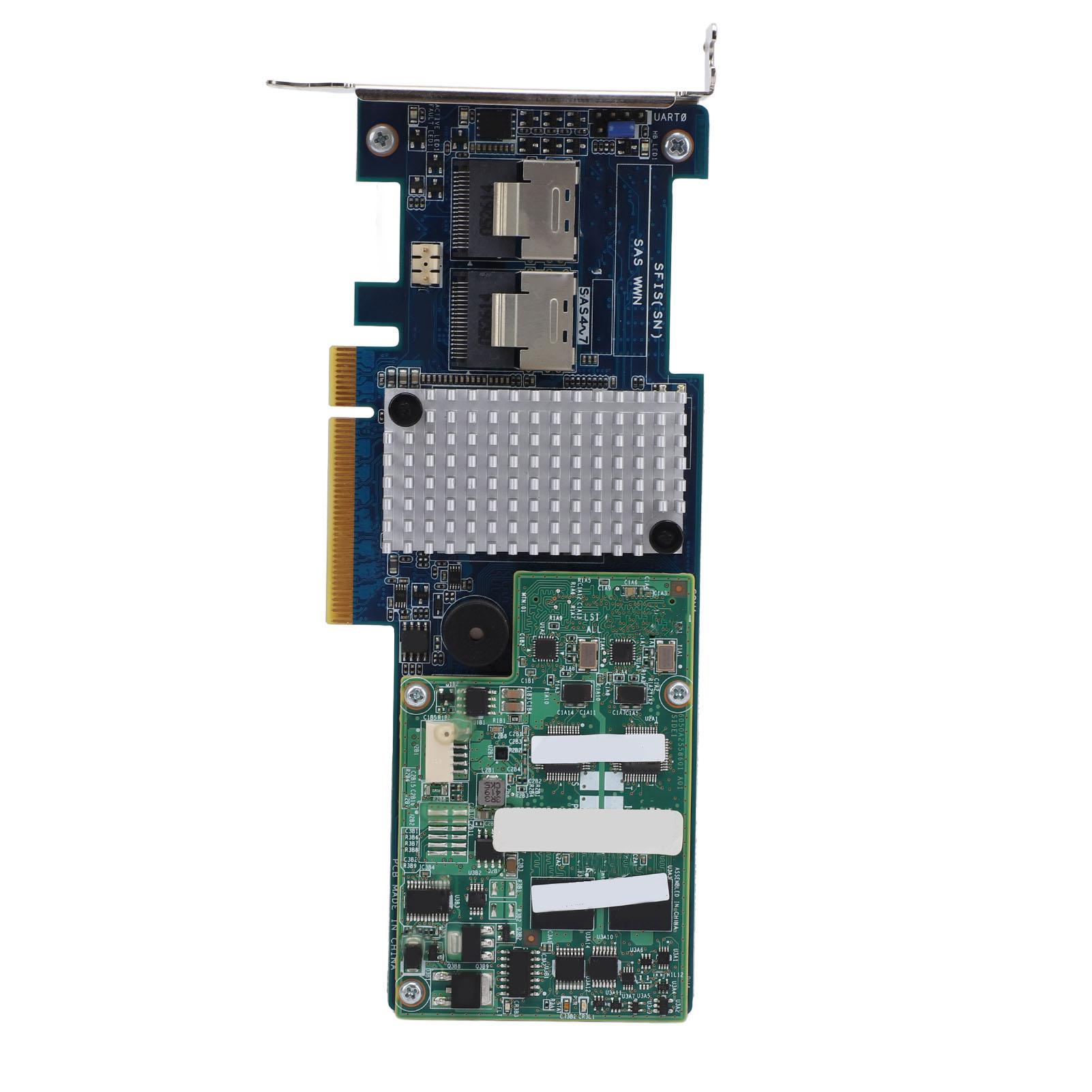 Плата контролера для RAID 6 ГБ кешу PCI‑EX8 Ефективна передача даних Низька затримка Стабільна продуктивність Arra
Плата контролера для RAID 6 ГБ кешу PCI‑EX8 Ефективна передача даних Низька затримка Стабільна продуктивність Arra