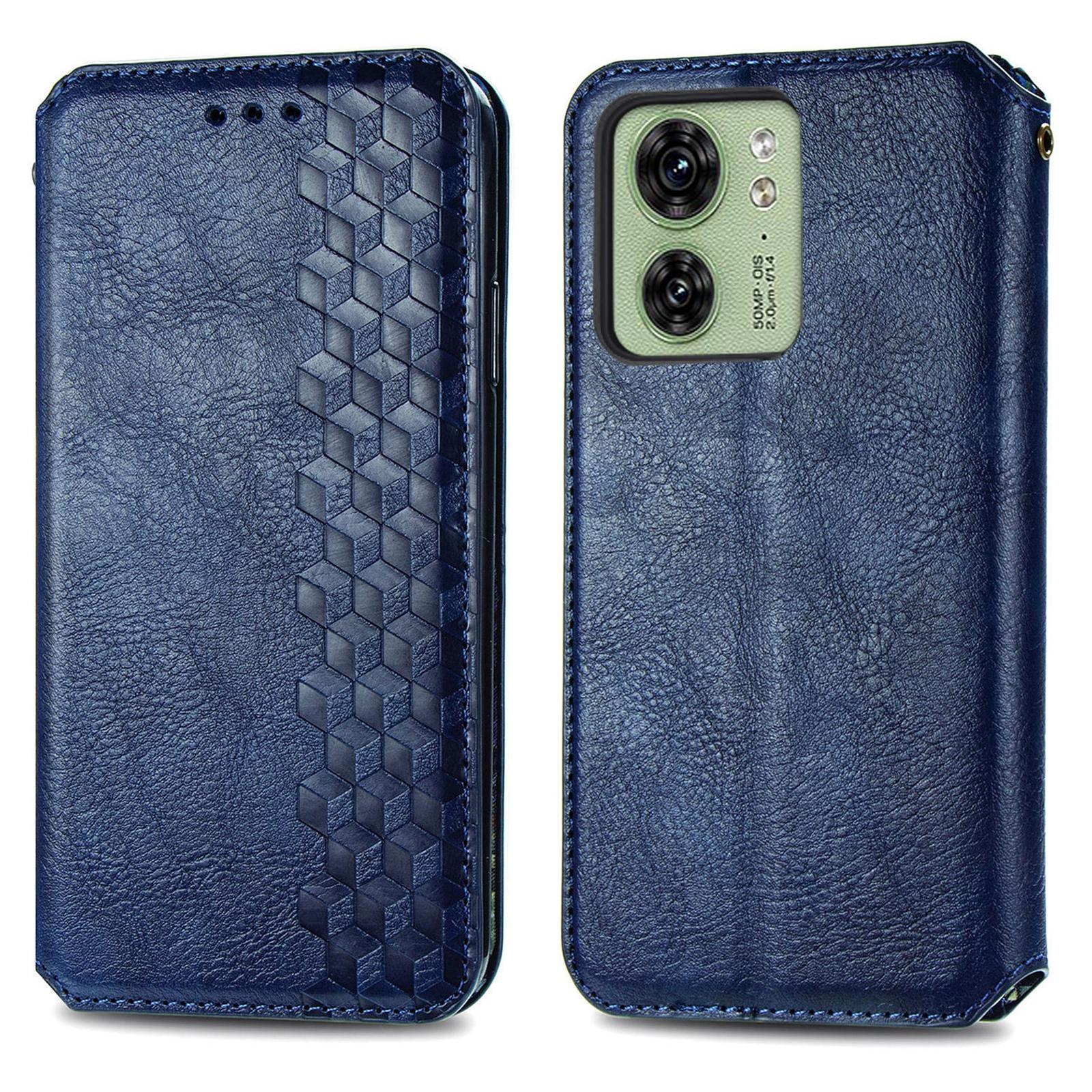 For Motorola Edge 40 5G PU Leather Case Rhombus Imprint Wallet Stand Phone Cover Blue
For Motorola Edge 40 5G PU Leather Case Rhombus Imprint Wallet Stand Phone Cover Blue