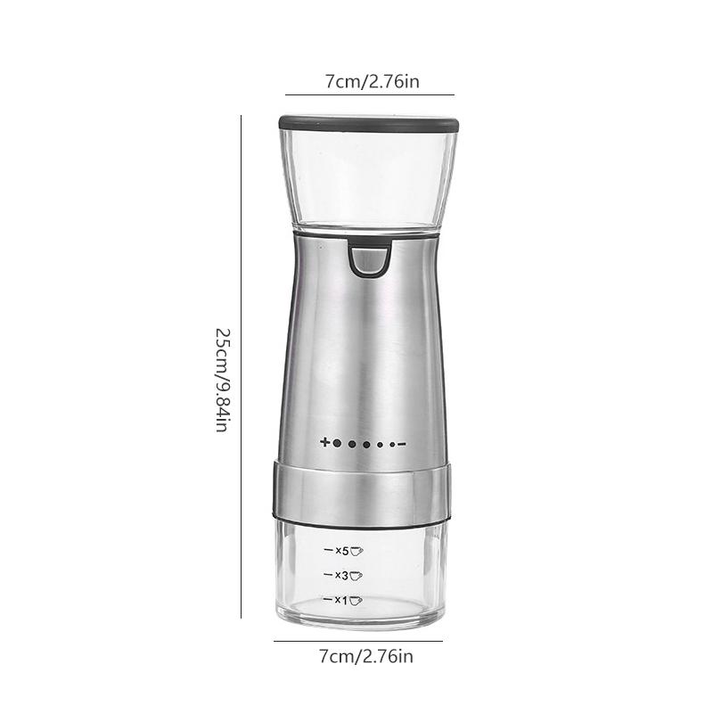 Электрическая кофемолка USB перезаряжаемая ручная кофемолка из нержавеющей стали кофемолка машина кофемолки кухонные принадлежности
Электрическая кофемолка USB перезаряжаемая ручная кофемолка из нержавеющей стали кофемолка машина кофемолки кухонные принадлежности