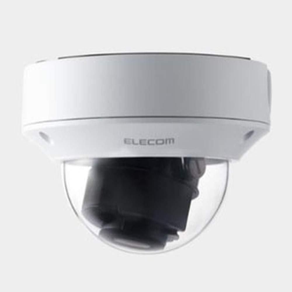 ELECOM Network Variable with PoE Power Receiver SCB-ED2M02 Dome-Shaped Camera, Waterproof, 2.8-12mm Focus,
ELECOM Network Variable with PoE Power Receiver SCB-ED2M02 Dome-Shaped Camera, Waterproof, 2.8-12mm Focus,