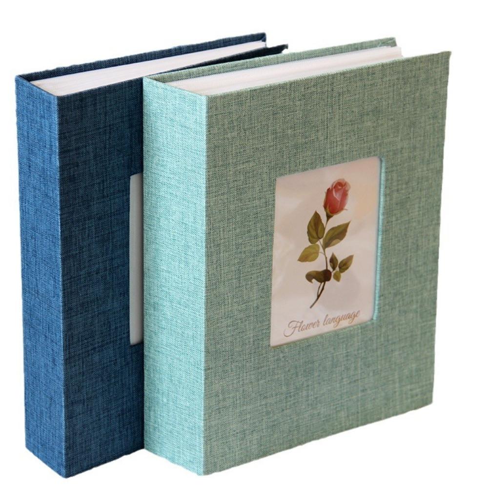 4x6 Photos Large Scrapbook Album Linen Cover Photo Storage Slip-in Picture Albums Children Growth рожевий
4x6 Photos Large Scrapbook Album Linen Cover Photo Storage Slip-in Picture Albums Children Growth рожевий