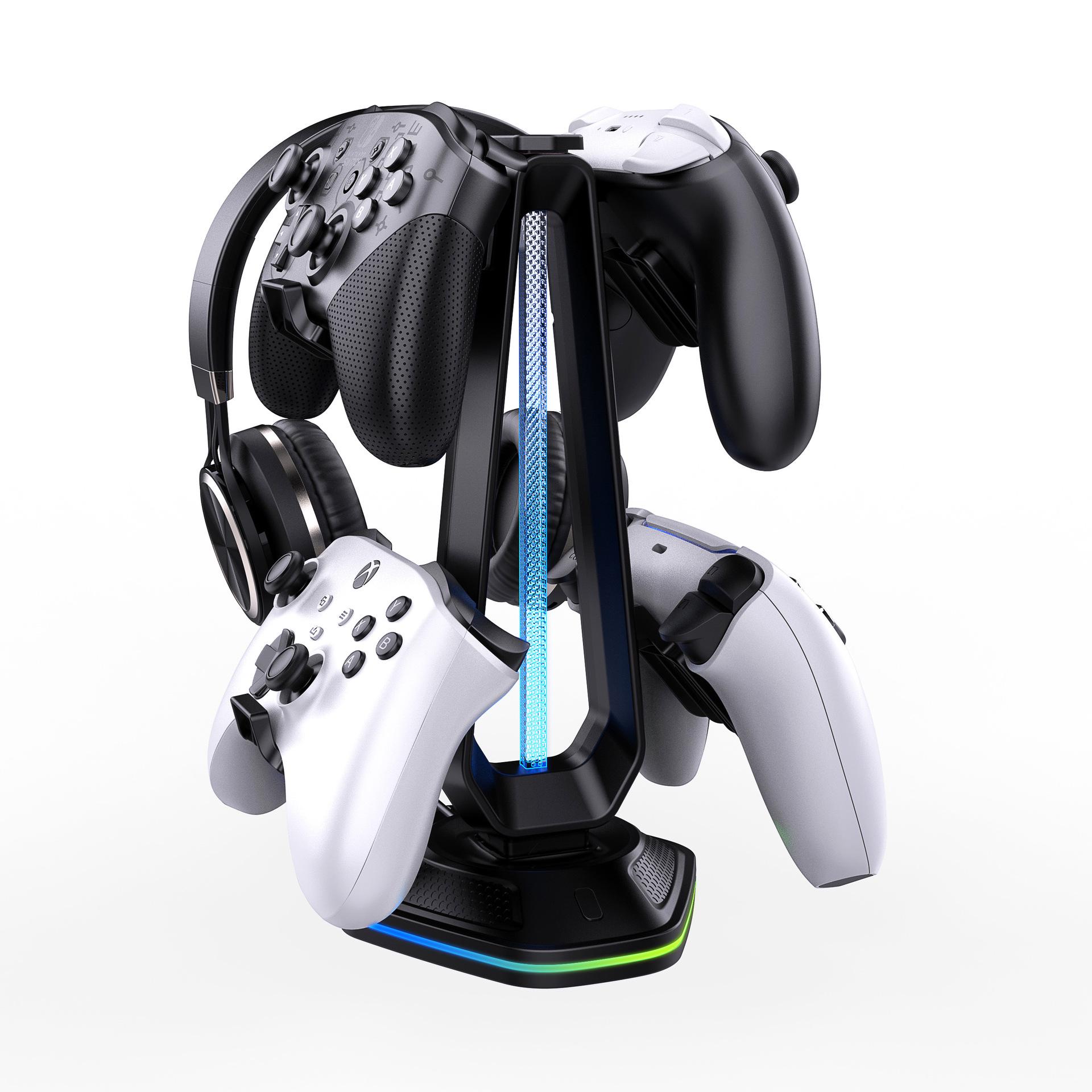 RGB Light Strip with Charger, Game Controller Storage, and Headset Display Stand 260x205x45 mm
RGB Light Strip with Charger, Game Controller Storage, and Headset Display Stand 260x205x45 mm