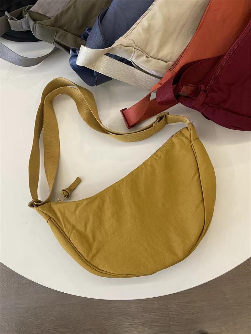 The Same Dumpling Bag, Messenger Bag, Women S Satchel, Student Shoulder Nylon Bag, Crescent Bag. лимонно-жовтий колір
The Same Dumpling Bag, Messenger Bag, Women S Satchel, Student Shoulder Nylon Bag, Crescent Bag. лимонно-жовтий колір