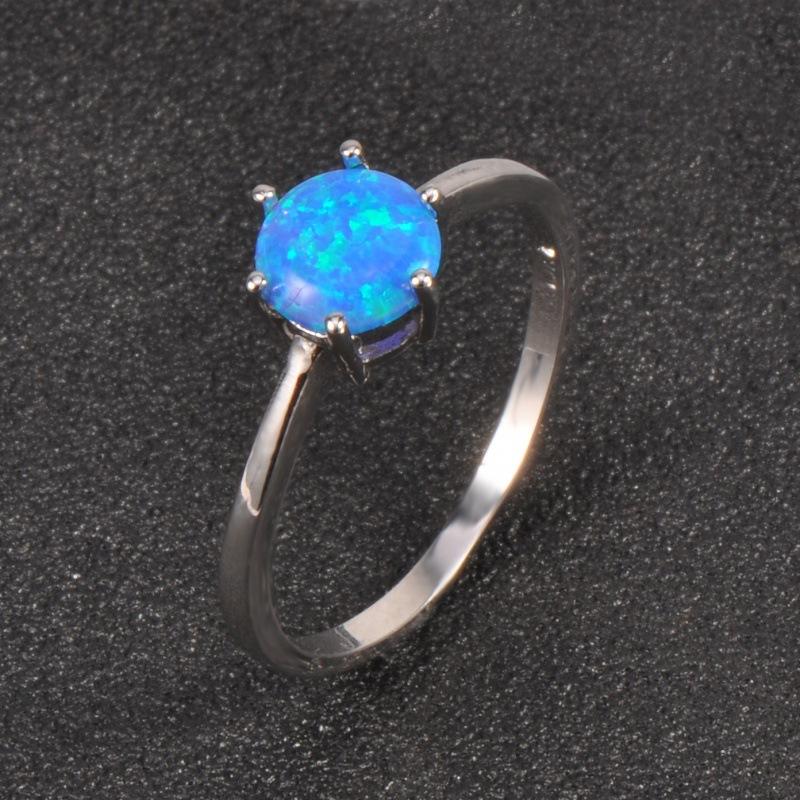 Platform, Six-Claw Ladies Opal Ring No. 10
Platform, Six-Claw Ladies Opal Ring No. 10