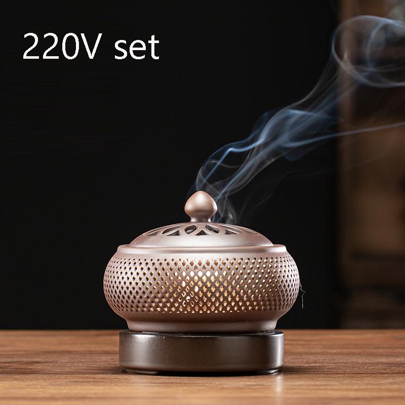 Sandalwood Timed Electronic Incense Burner Set 110V/220V OUD Essential Oil Night Light Household Tea Warmer Stove for Home Decor
Sandalwood Timed Electronic Incense Burner Set 110V/220V OUD Essential Oil Night Light Household Tea Warmer Stove for Home Decor
