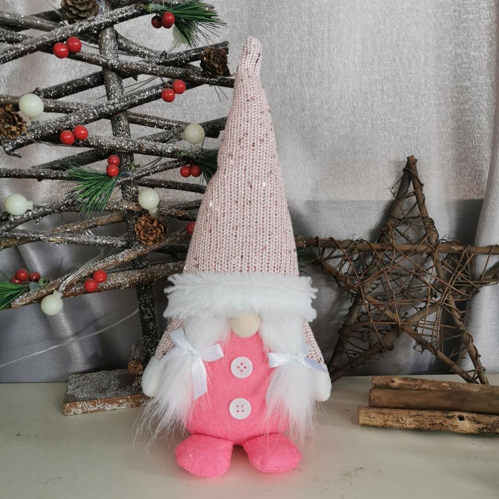 New Non Woven Fabric Christmas Gnome White Grey Pink Soft Faceless Pendant Merry Christmas Party Supplies Ornaments
New Non Woven Fabric Christmas Gnome White Grey Pink Soft Faceless Pendant Merry Christmas Party Supplies Ornaments