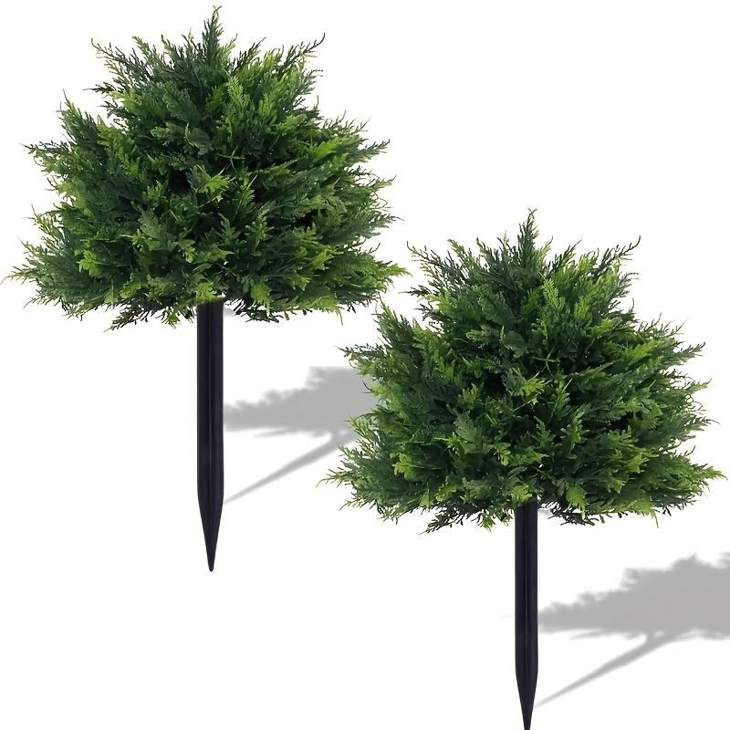 2pcs Outdoor Artificial Greenery - High-Quality Large Spherical Pine Trees with Ground Stakes, for Indoor/Outdoor Garden Decor
2pcs Outdoor Artificial Greenery - High-Quality Large Spherical Pine Trees with Ground Stakes, for Indoor/Outdoor Garden Decor