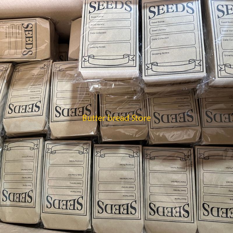W89C 100Pcs Seed Envelopes Bag 3x4.7Inch with Preprinted Seed Collecting Templates China Mainland
W89C 100Pcs Seed Envelopes Bag 3x4.7Inch with Preprinted Seed Collecting Templates China Mainland