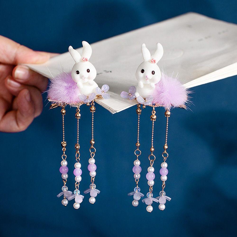 Fashion Headdress Tassel Children s Barrettes Duckbill Clips Women Hairpins Rabbit Hair Clips
Fashion Headdress Tassel Children s Barrettes Duckbill Clips Women Hairpins Rabbit Hair Clips
