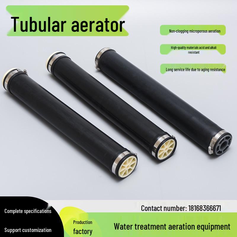 Liftable ABS Aeration Tube with EPDM Membrane for Oxygenation and Water Treatment in Aquaculture 304 Stainless Steel Clamp
Liftable ABS Aeration Tube with EPDM Membrane for Oxygenation and Water Treatment in Aquaculture 304 Stainless Steel Clamp