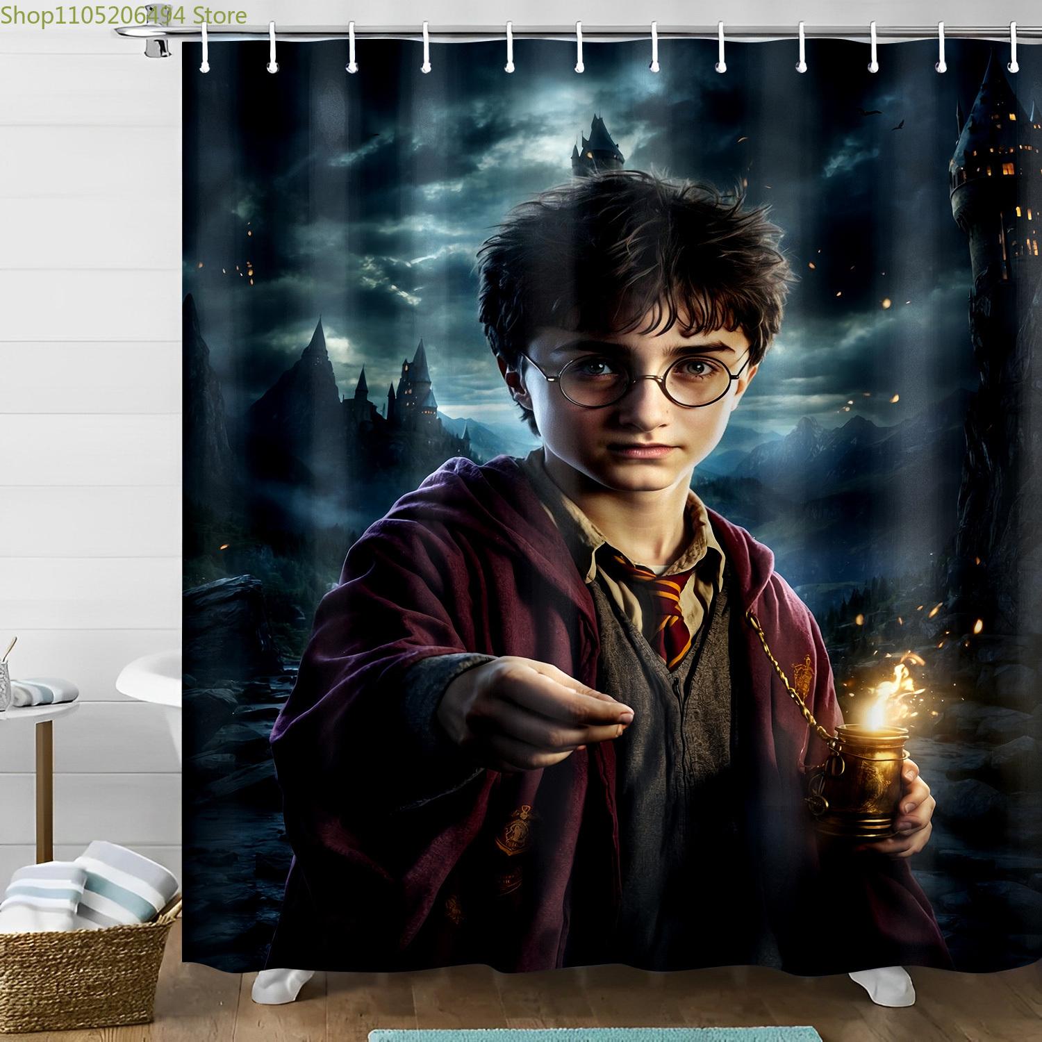 Shower Curtain Featuring a Magic School Design Inspired by Warner Bros, Perfect for Bathroom Decor, And an Ideal Valentine S D 90x180cm
Shower Curtain Featuring a Magic School Design Inspired by Warner Bros, Perfect for Bathroom Decor, And an Ideal Valentine S D 90x180cm