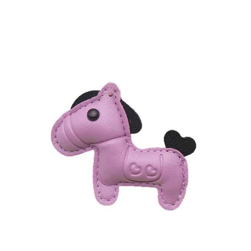 3D PU Leather Little Horse Keychain - Cartoon Pendant Car & Bag Accessory
3D PU Leather Little Horse Keychain - Cartoon Pendant Car & Bag Accessory
