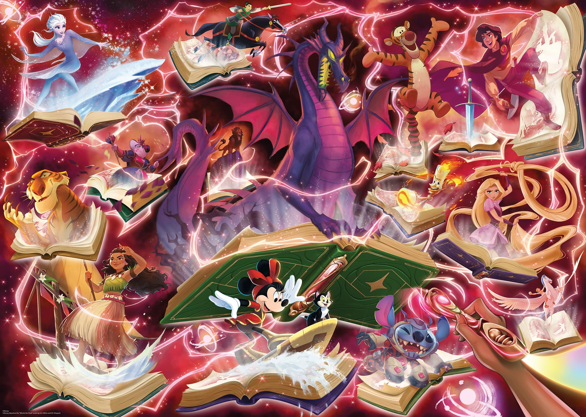 Ravensburger Lorcana jigsaw finished 70x50cm number puzzle gift Disney Puzzle Ruby 1000-piece puzzle, size (product 12001624) [Disney
Ravensburger Lorcana jigsaw finished 70x50cm number puzzle gift Disney Puzzle Ruby 1000-piece puzzle, size (product 12001624) [Disney