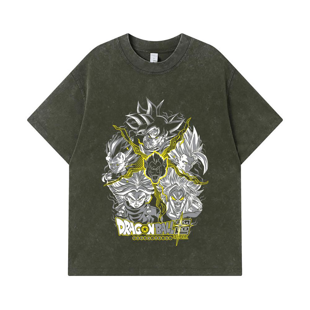 275 GSM Washed T-shirts 100% Cotton Dragon Ball V49 Super Saiyan Print Unisex Heavy Cotton T Shirt S армия зеленый
275 GSM Washed T-shirts 100% Cotton Dragon Ball V49 Super Saiyan Print Unisex Heavy Cotton T Shirt S армия зеленый