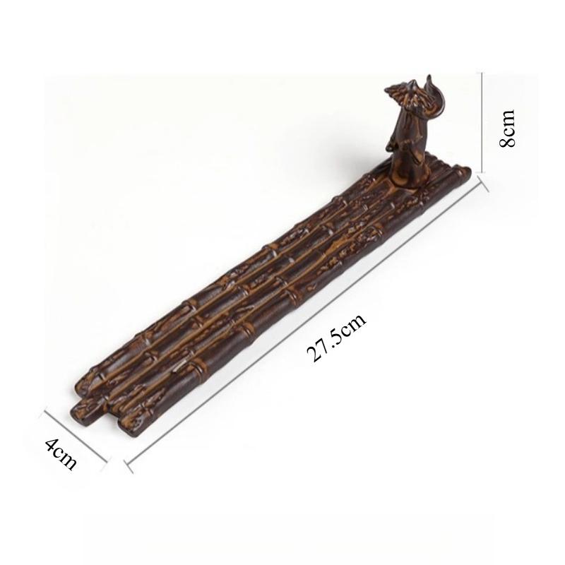 Ceramic Antique Incense Burner for Stick Incense, Home Zen Decor for Tea Ceremony, Sandalwood/Agarwood Meditation Incense Burner
Ceramic Antique Incense Burner for Stick Incense, Home Zen Decor for Tea Ceremony, Sandalwood/Agarwood Meditation Incense Burner